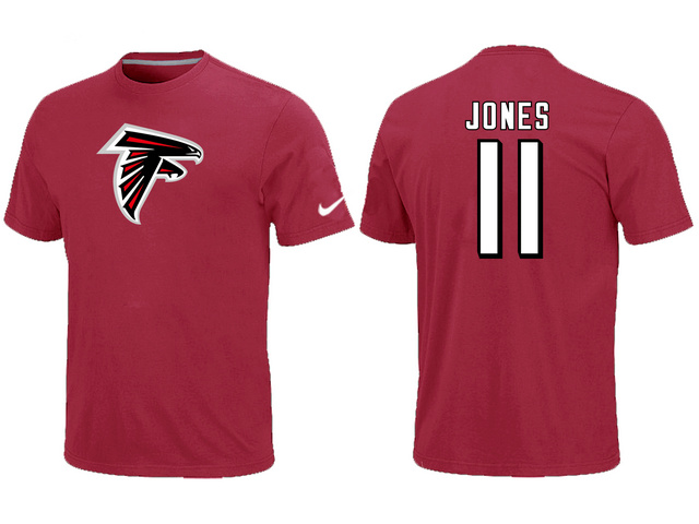 Nike Atlanta Falcons 11 Jones Name & Number T-Shirt Red,We sell and wholesale Nike Atlanta Falcons 11 Jones Name & Number T-Shirt Red on line form chian!