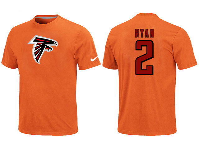 Nike Atlanta Falcons 2 ryan Name & Number T-Shirt Orange,We sell and wholesale Nike Atlanta Falcons 2 ryan Name & Number T-Shirt Orange on line form chian!