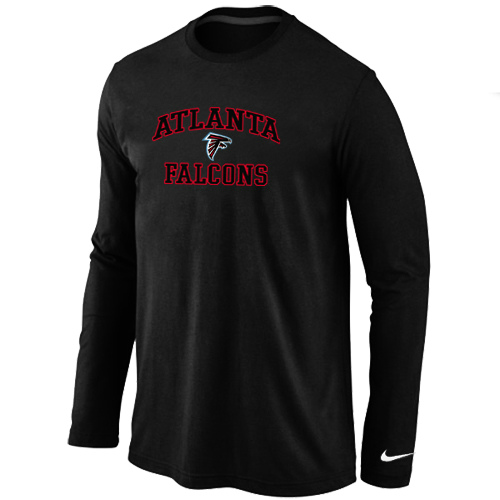 Nike Atlanta Falcons Heart & Soul Long Sleeve T-Shirt Black,We sell and wholesale Nike Atlanta Falcons Heart & Soul Long Sleeve T-Shirt Black on line form chian!