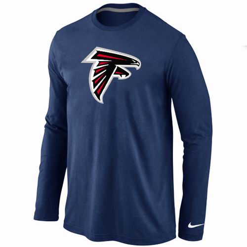 Nike Atlanta Falcons Logo Long Sleeve T-Shirt D.Blue,We sell and wholesale Nike Atlanta Falcons Logo Long Sleeve T-Shirt D.Blue on line form chian!