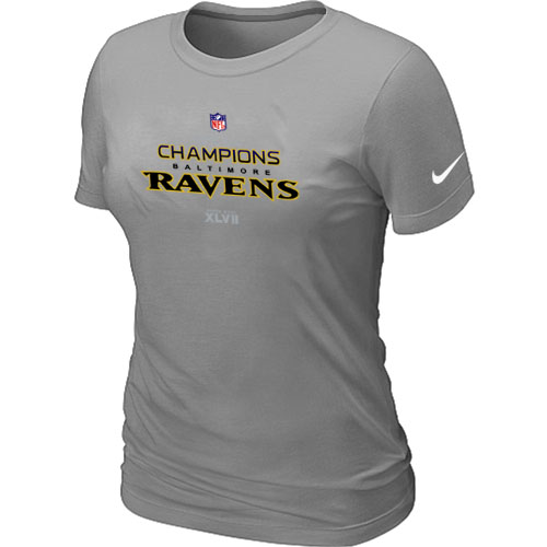 Nike Baltimore Ravens 2012 AFC Conference Champions Trophy Collection Long Women's L.Grey T-Shirt,We sell and wholesale Nike Baltimore Ravens 2012 AFC Conference Champions Trophy Collection Long Women's L.Grey T-Shirt on line form chian!