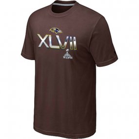Nike Baltimore Ravens 2013 Super Bowl XLVII On Our Way Brown T-Shirt,We sell and wholesale Nike Baltimore Ravens 2013 Super Bowl XLVII On Our Way Brown T-Shirt on line form chian!