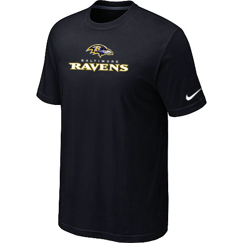 Nike Baltimore Ravens Authentic Logo T-Shirt Black,We sell and wholesale Nike Baltimore Ravens Authentic Logo T-Shirt Black on line form chian!