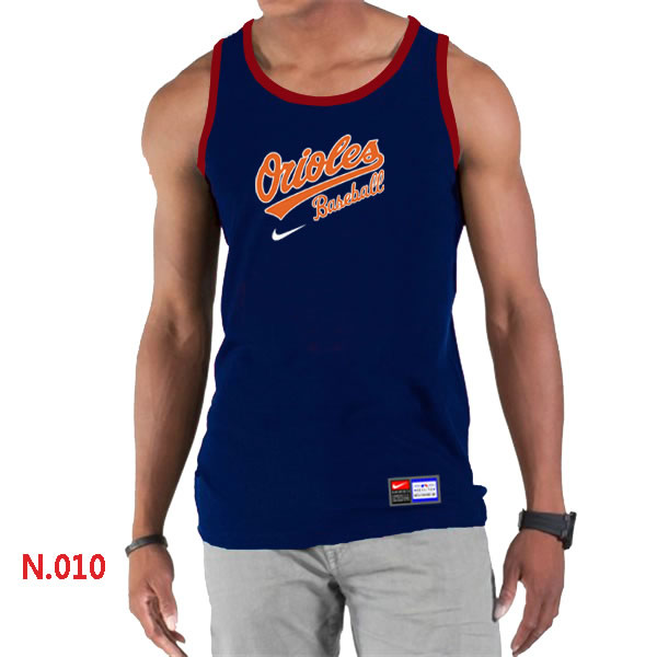 Nike Baltimore orioles Home Practice men Tank Top D.Blue,We sell and wholesale Nike Baltimore orioles Home Practice men Tank Top D.Blue on line form chian!