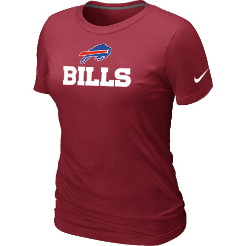 Nike Buffalo Bills Authentic Logo Women's T-Shirt Red,We sell and wholesale Nike Buffalo Bills Authentic Logo Women's T-Shirt Red on line form chian!