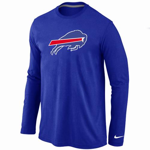 Nike Buffalo Bills Logo Long Sleeve T-Shirt Blue,We sell and wholesale Nike Buffalo Bills Logo Long Sleeve T-Shirt Blue on line form chian!
