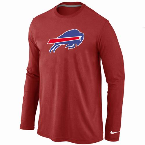 Nike Buffalo Bills Logo Long Sleeve T-Shirt Red,We sell and wholesale Nike Buffalo Bills Logo Long Sleeve T-Shirt Red on line form chian!