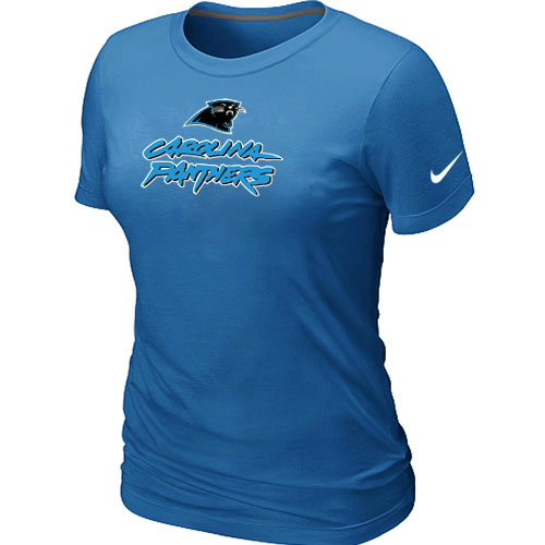 Nike Carolina Panthers Authentic Logo Women's T-Shirt - L.Blue,We sell and wholesale Nike Carolina Panthers Authentic Logo Women's T-Shirt - L.Blue on line form chian!