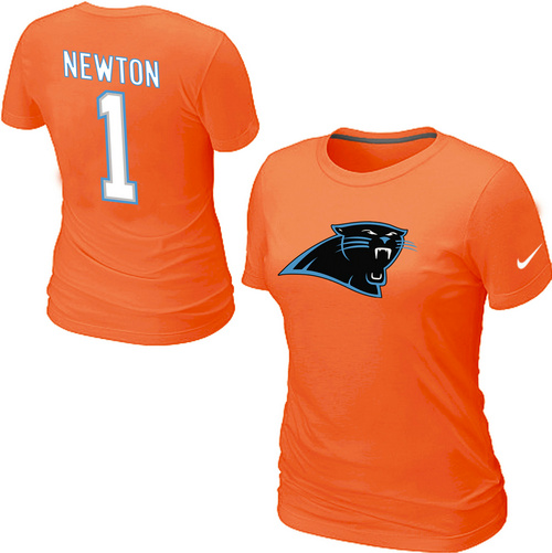 Nike Carolina Panthers Cam Newton Name & Number Women's T-Shirt Orange,We sell and wholesale Nike Carolina Panthers Cam Newton Name & Number Women's T-Shirt Orange on line form chian!