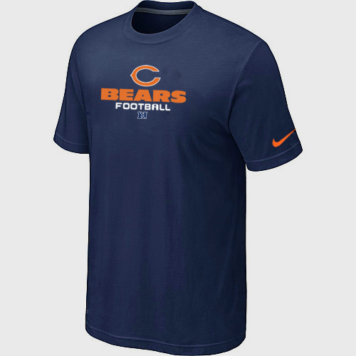 Nike Chicago Bears Sideline Legend Authentic Font logo T-Shirt blue,We sell and wholesale Nike Chicago Bears Sideline Legend Authentic Font logo T-Shirt blue on line form chian!