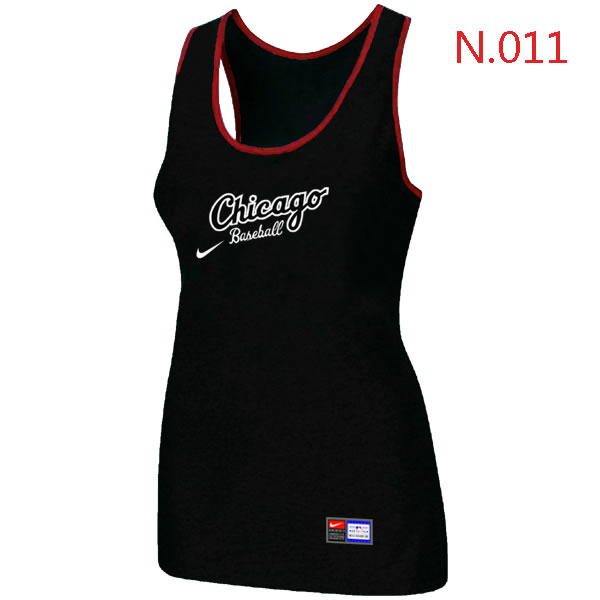 Nike Chicago White Sox Tri-Blend Racerback stretch Tank Top Black,We sell and wholesale Nike Chicago White Sox Tri-Blend Racerback stretch Tank Top Black on line form chian!