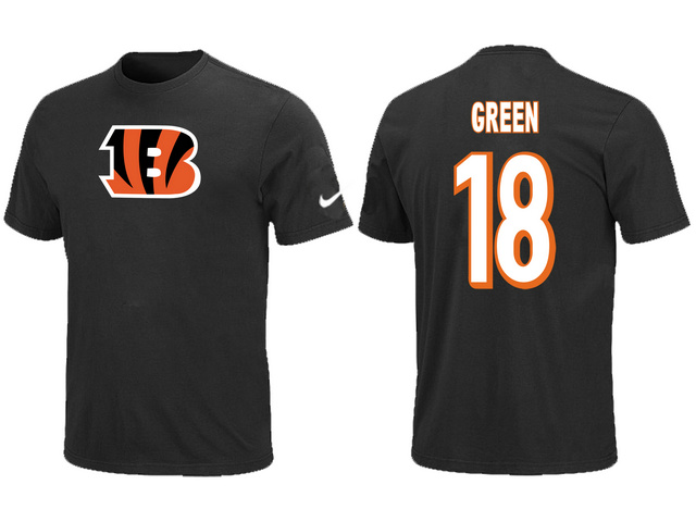 Nike Cincinnati Bengals A.J. Green Name & Number T-Shirt Black,We sell and wholesale Nike Cincinnati Bengals A.J. Green Name & Number T-Shirt Black on line form chian!