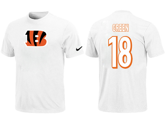 Nike Cincinnati Bengals A.J. Green Name & Number T-Shirt White,We sell and wholesale Nike Cincinnati Bengals A.J. Green Name & Number T-Shirt White on line form chian!