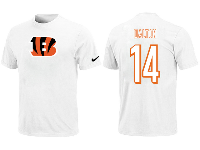 Nike Cincinnati Bengals Andy Dalton Name & Number T-Shirt White,We sell and wholesale Nike Cincinnati Bengals Andy Dalton Name & Number T-Shirt White on line form chian!