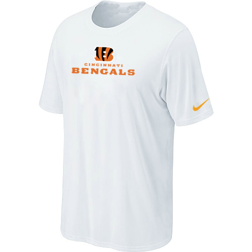 Nike Cincinnati Bengals Authentic Logo T-Shirt - White,We sell and wholesale Nike Cincinnati Bengals Authentic Logo T-Shirt - White on line form chian!