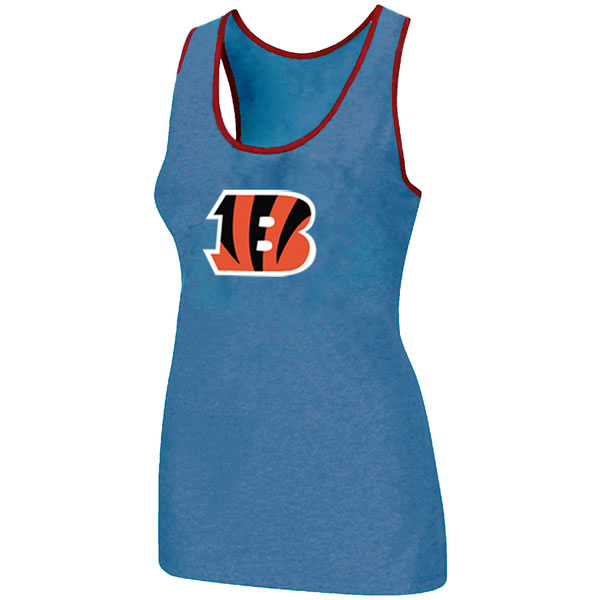 Nike Cincinnati Bengals Ladies Big Logo Tri-Blend Racerback stretch Tank Top L.Blue,We sell and wholesale Nike Cincinnati Bengals Ladies Big Logo Tri-Blend Racerback stretch Tank Top L.Blue on line form chian!