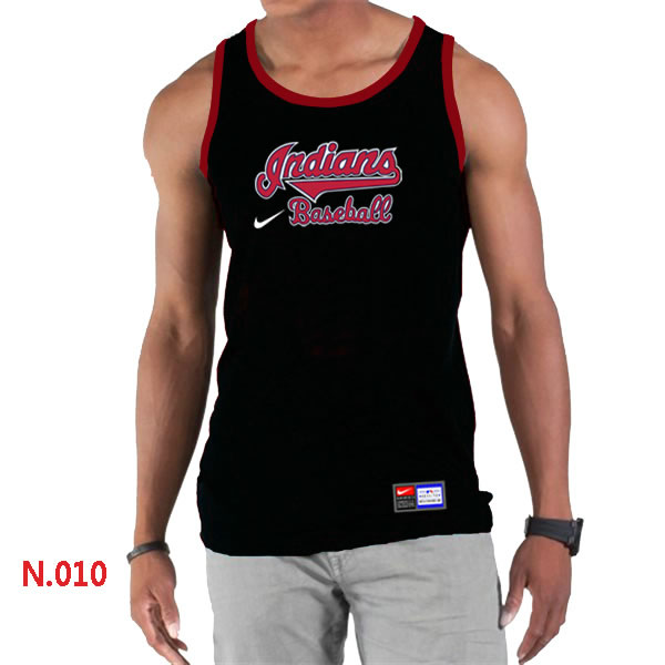 Nike Cleveland Indians Home Practice men Tank Top Black,We sell and wholesale Nike Cleveland Indians Home Practice men Tank Top Black on line form chian!