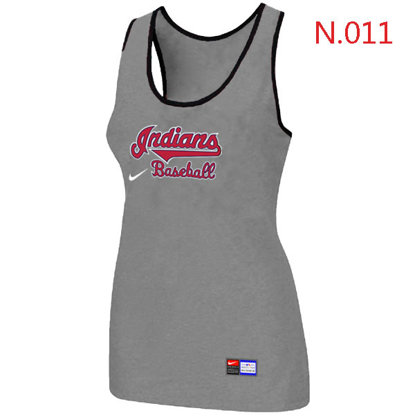 Nike Cleveland Indians Tri-Blend Racerback stretch Tank Top L.grey,We sell and wholesale Nike Cleveland Indians Tri-Blend Racerback stretch Tank Top L.grey on line form chian!