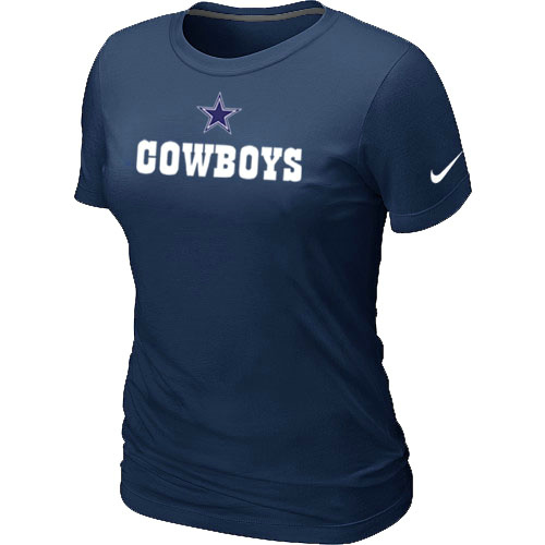 Nike Dallas Cowboys Sideline Legend Authentic Logo Women's T-Shirt D.Blue,We sell and wholesale Nike Dallas Cowboys Sideline Legend Authentic Logo Women's T-Shirt D.Blue on line form chian!