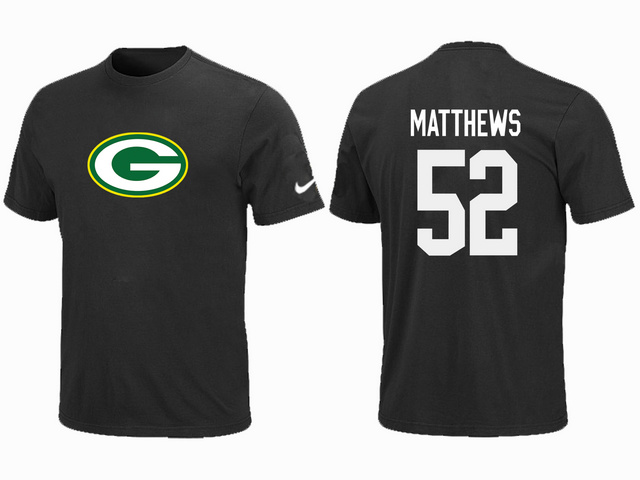 Nike Green Bay Packers 52 MATTHEWS Name & Number T-Shirt Black,We sell and wholesale Nike Green Bay Packers 52 MATTHEWS Name & Number T-Shirt Black on line form chian!