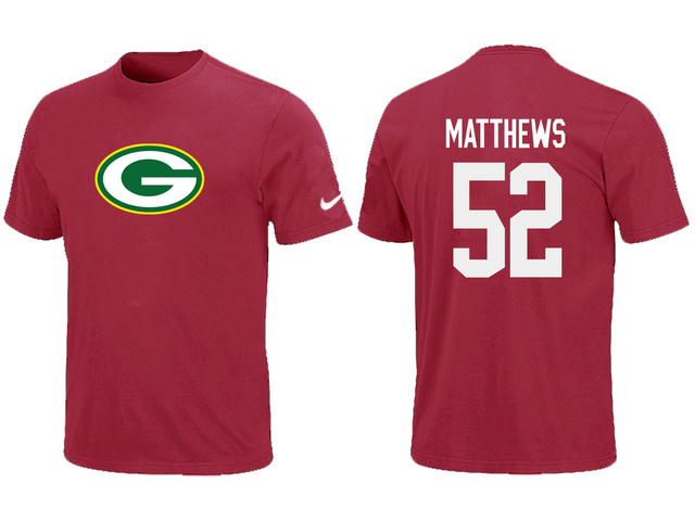 Nike Green Bay Packers 52 MATTHEWS Name & Number T-Shirt Red,We sell and wholesale Nike Green Bay Packers 52 MATTHEWS Name & Number T-Shirt Red on line form chian!
