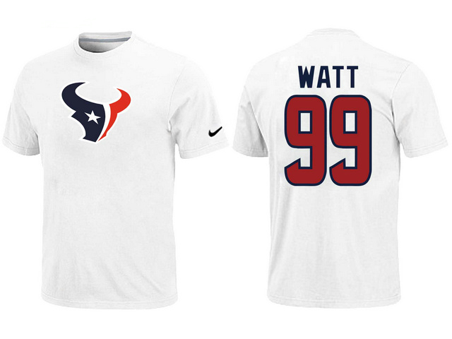 Nike Houston Texans 99 Watt Name & Number White T-Shirt,We sell and wholesale Nike Houston Texans 99 Watt Name & Number White T-Shirt on line form chian!