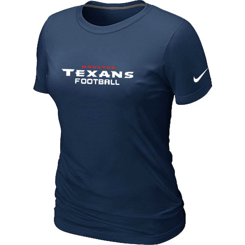 Nike Houston Texans Sideline Legend Authentic Font Women's T-Shirt d.blue,We sell and wholesale Nike Houston Texans Sideline Legend Authentic Font Women's T-Shirt d.blue on line form chian!