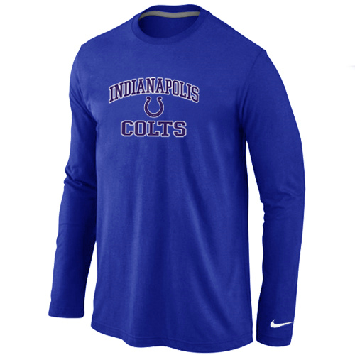 Nike Indianapolis Colts Heart & Soul Long Sleeve T-Shirt Blue,We sell and wholesale Nike Indianapolis Colts Heart & Soul Long Sleeve T-Shirt Blue on line form chian!