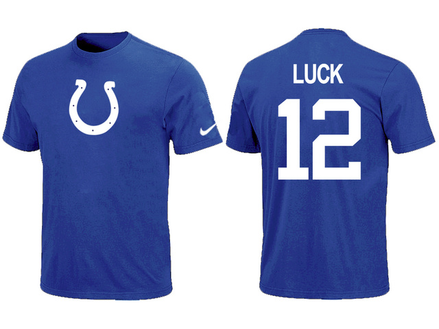 Nike Indianapolis Colts LUCK Name & Number T-Shirt,We sell and wholesale Nike Indianapolis Colts LUCK Name & Number T-Shirt on line form chian!