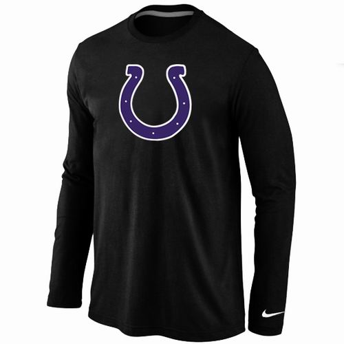 Nike Indianapolis Colts Logo Long Sleeve T-Shirt black,We sell and wholesale Nike Indianapolis Colts Logo Long Sleeve T-Shirt black on line form chian!