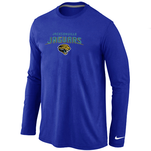 Nike Jacksonville Jaguars Heart & Soul Long Sleeve T-Shirt Blue,We sell and wholesale Nike Jacksonville Jaguars Heart & Soul Long Sleeve T-Shirt Blue on line form chian!