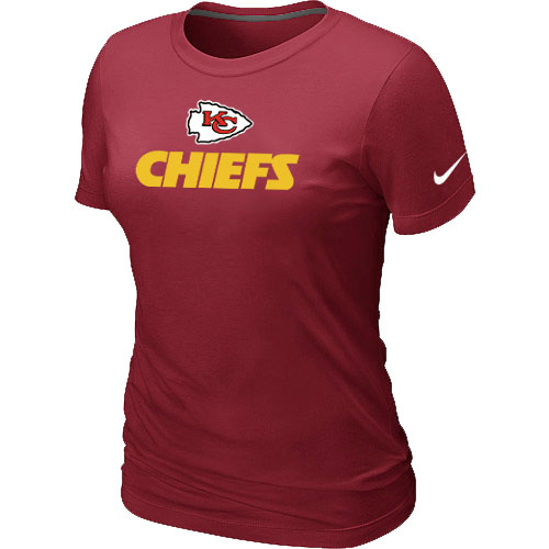 Nike Kansas City Chiefs Authentic Logo Women's T-Shirt Red,We sell and wholesale Nike Kansas City Chiefs Authentic Logo Women's T-Shirt Red on line form chian!