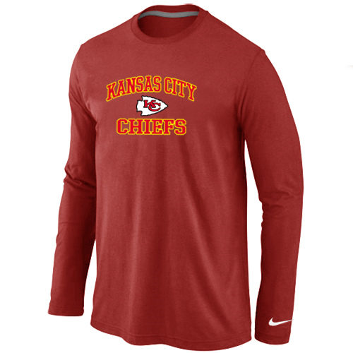 Nike Kansas City Chiefs Heart & Soul Long Sleeve T-Shirt Red,We sell and wholesale Nike Kansas City Chiefs Heart & Soul Long Sleeve T-Shirt Red on line form chian!