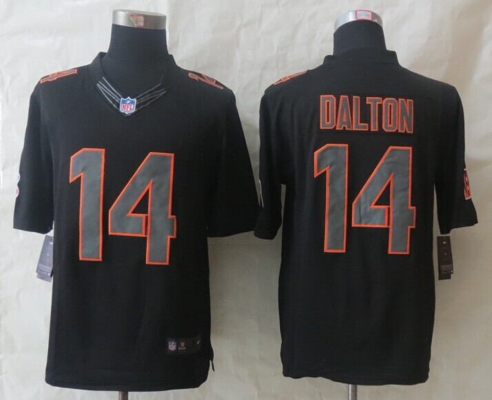 Nike Limited Cincinnati Bengals #14 Dalton Impact Black Jerseys,We sell and wholesale Nike Limited Cincinnati Bengals #14 Dalton Impact Black Jerseys on line form chian!