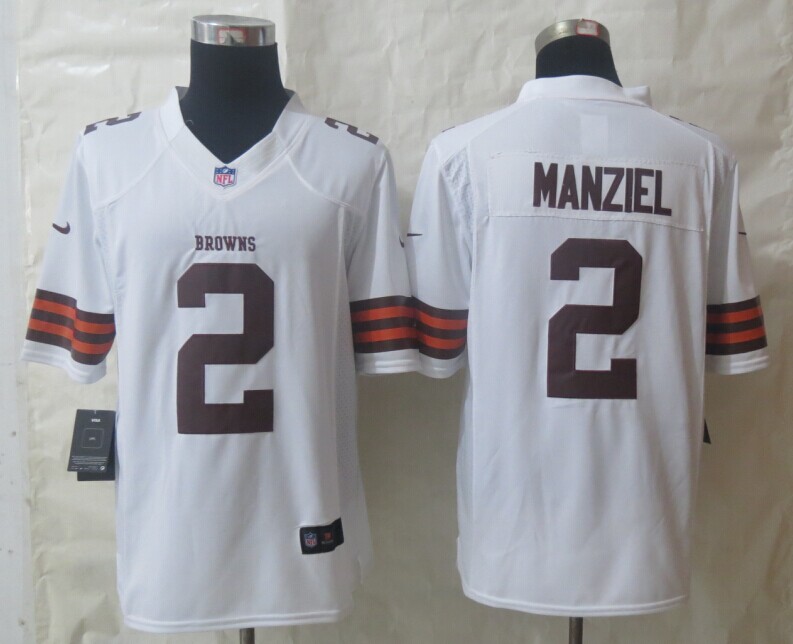 Nike Limited Cleveland Browns #2 Manziel White Jerseys,We sell and wholesale Nike Limited Cleveland Browns #2 Manziel White Jerseys on line form chian!