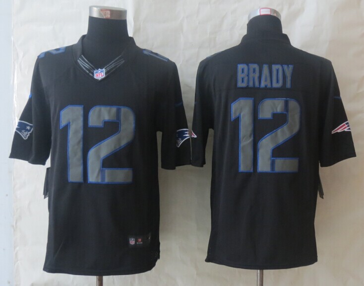 Nike Limited New England Patriots #12 Brady Impact Black Jerseys,We sell and wholesale Nike Limited New England Patriots #12 Brady Impact Black Jerseys on line form chian!