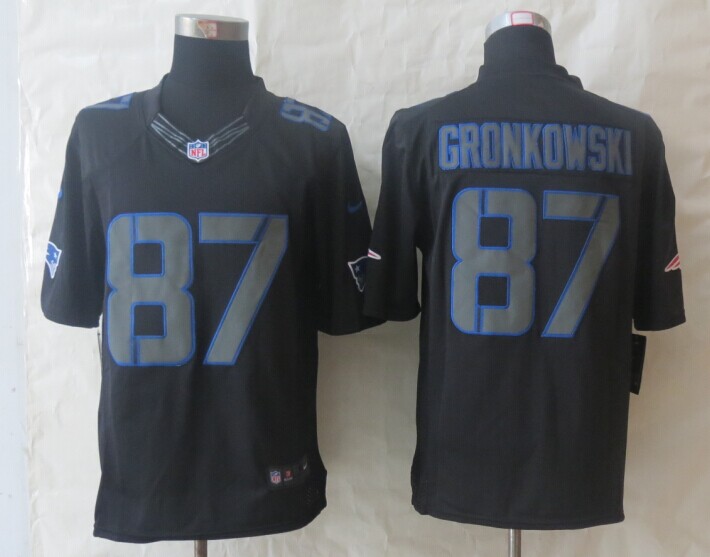 Nike Limited New England Patriots #87 Gronkowski Impact Black Jerseys,We sell and wholesale Nike Limited New England Patriots #87 Gronkowski Impact Black Jerseys on line form chian!