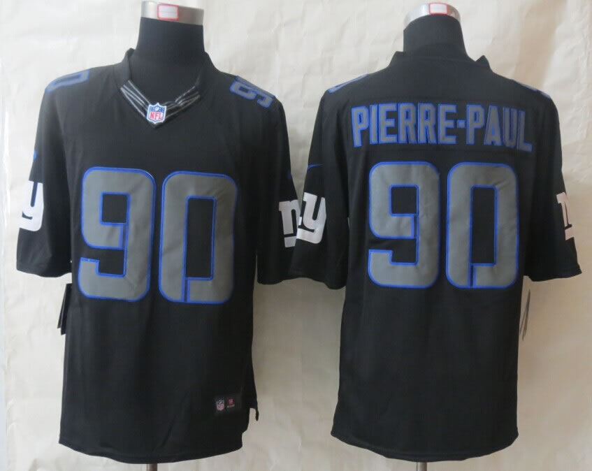 Nike Limited New York Giants #90 Pierre-Paul Impact Black Jerseys,We sell and wholesale Nike Limited New York Giants #90 Pierre-Paul Impact Black Jerseys on line form chian!