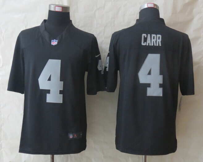 Nike Limited Oakland Raiders #4 Carr Black Jerseys,We sell and wholesale Nike Limited Oakland Raiders #4 Carr Black Jerseys on line form chian!