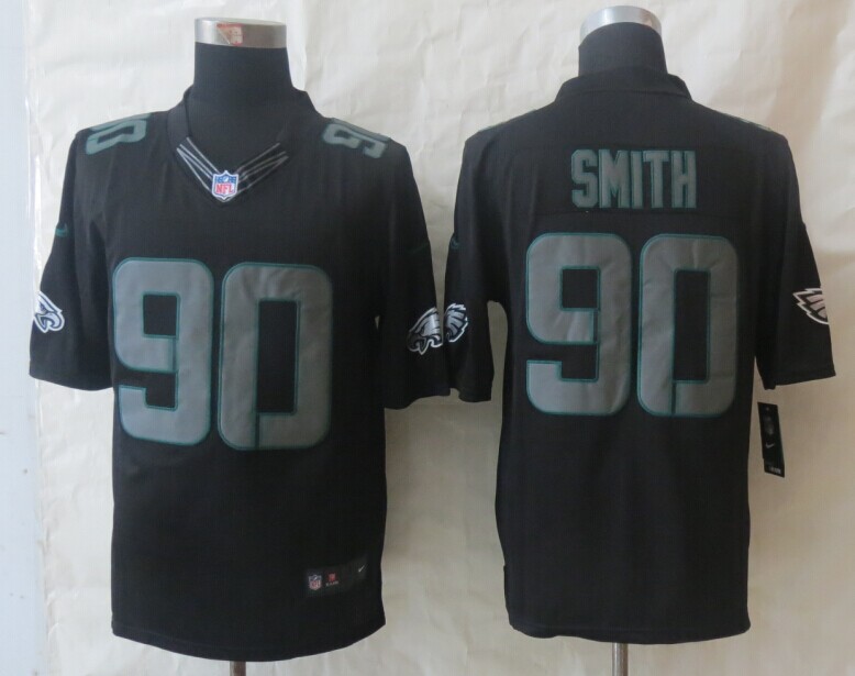 Nike Limited Philadelphia Eagles #90 Smith Impact Black Jerseys,We sell and wholesale Nike Limited Philadelphia Eagles #90 Smith Impact Black Jerseys on line form chian!