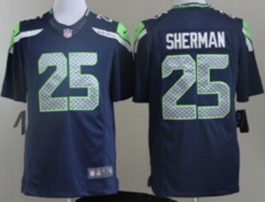 Nike Limited Seattle Seahawks #25 Richard Sherman Blue Jerseys,We sell and wholesale Nike Limited Seattle Seahawks #25 Richard Sherman Blue Jerseys on line form chian!