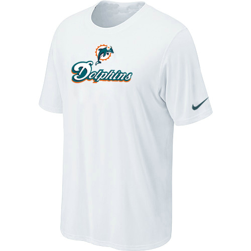 Nike Miami Dolphins Authentic Logo T-Shirt White,We sell and wholesale Nike Miami Dolphins Authentic Logo T-Shirt White on line form chian!