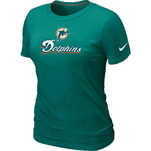 Nike Miami Dolphins Authentic Logo Women's T-Shirt Green,We sell and wholesale Nike Miami Dolphins Authentic Logo Women's T-Shirt Green on line form chian!