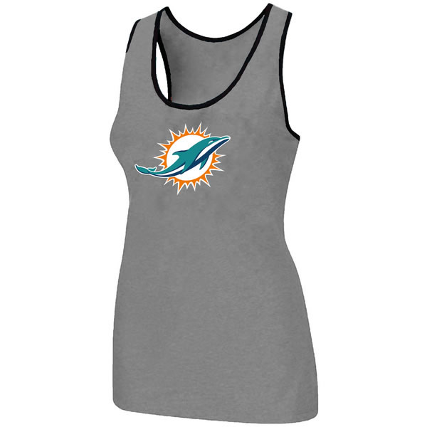 Nike Miami Dolphins Ladies Big Logo Tri-Blend Racerback stretch Tank Top L.grey,We sell and wholesale Nike Miami Dolphins Ladies Big Logo Tri-Blend Racerback stretch Tank Top L.grey on line form chian!