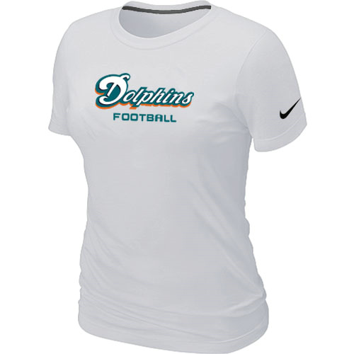 Nike Miami Dolphins Sideline Legend Authentic Font Women's T-Shirt White,We sell and wholesale Nike Miami Dolphins Sideline Legend Authentic Font Women's T-Shirt White on line form chian!