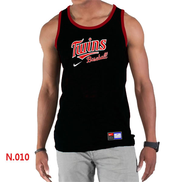 Nike Minnesota Twins Home Practice men Tank Top Black,We sell and wholesale Nike Minnesota Twins Home Practice men Tank Top Black on line form chian!