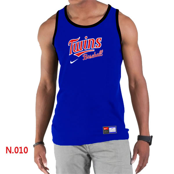 Nike Minnesota Twins Home Practice men Tank Top Blue,We sell and wholesale Nike Minnesota Twins Home Practice men Tank Top Blue on line form chian!