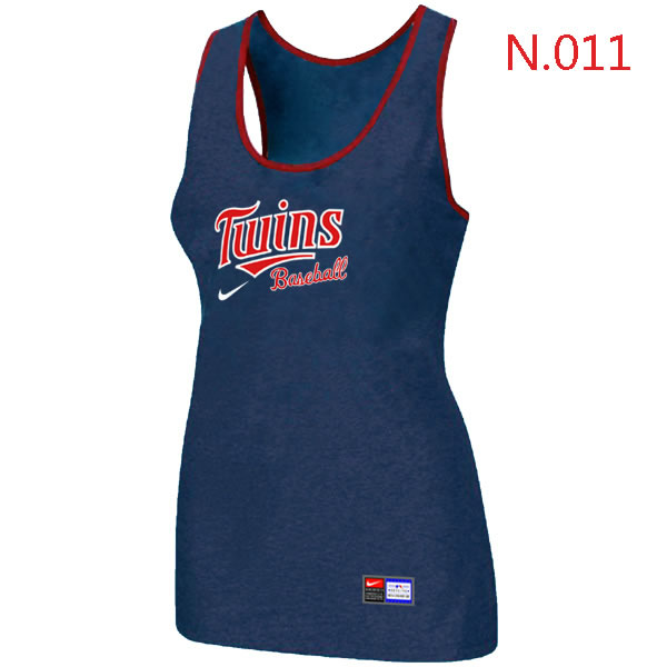 Nike Minnesota Twins Tri-Blend Racerback stretch Tank Top Blue,We sell and wholesale Nike Minnesota Twins Tri-Blend Racerback stretch Tank Top Blue on line form chian!