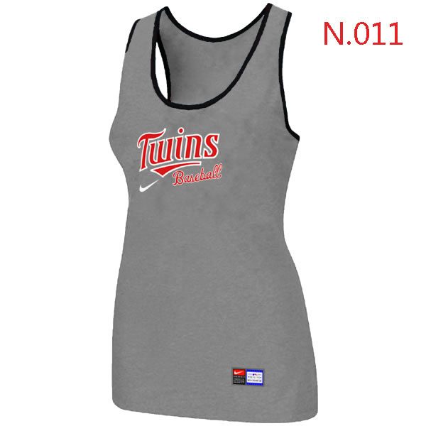 Nike Minnesota Twins Tri-Blend Racerback stretch Tank Top L.grey,We sell and wholesale Nike Minnesota Twins Tri-Blend Racerback stretch Tank Top L.grey on line form chian!