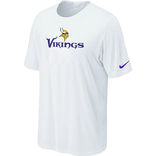 Nike Minnesota Vikings Authentic Logo T-Shirt White,We sell and wholesale Nike Minnesota Vikings Authentic Logo T-Shirt White on line form chian!